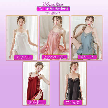 両脇レースアップ仕様の超セクシーなベビードール