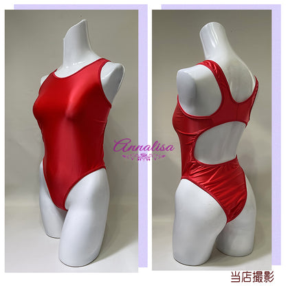 【クロッチ3段ホック】超ハイレグレオタード
